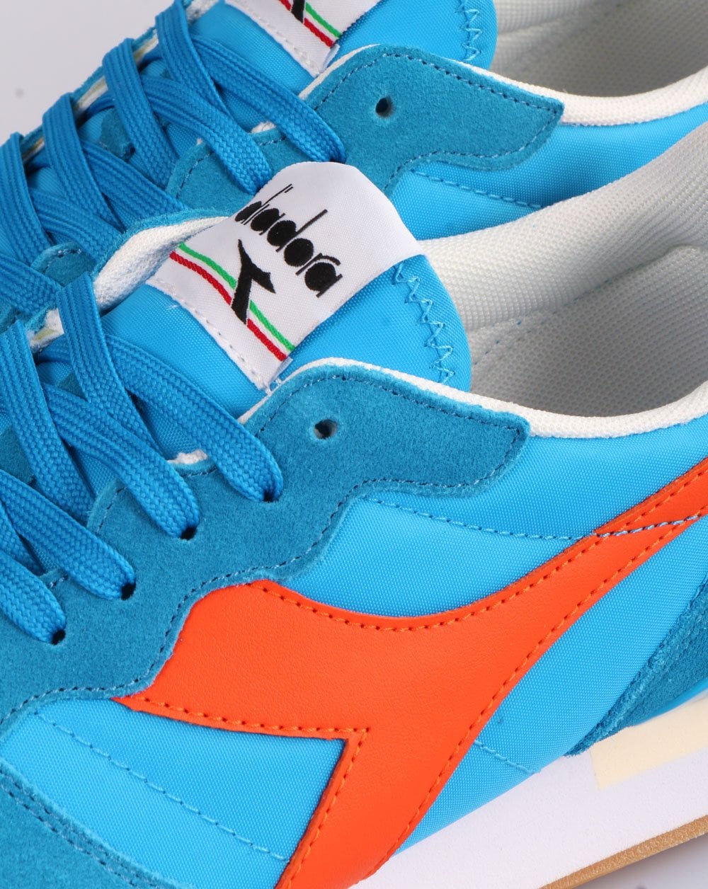 Diadora Camaro Trainers Vibrant Blue/Deep Orange