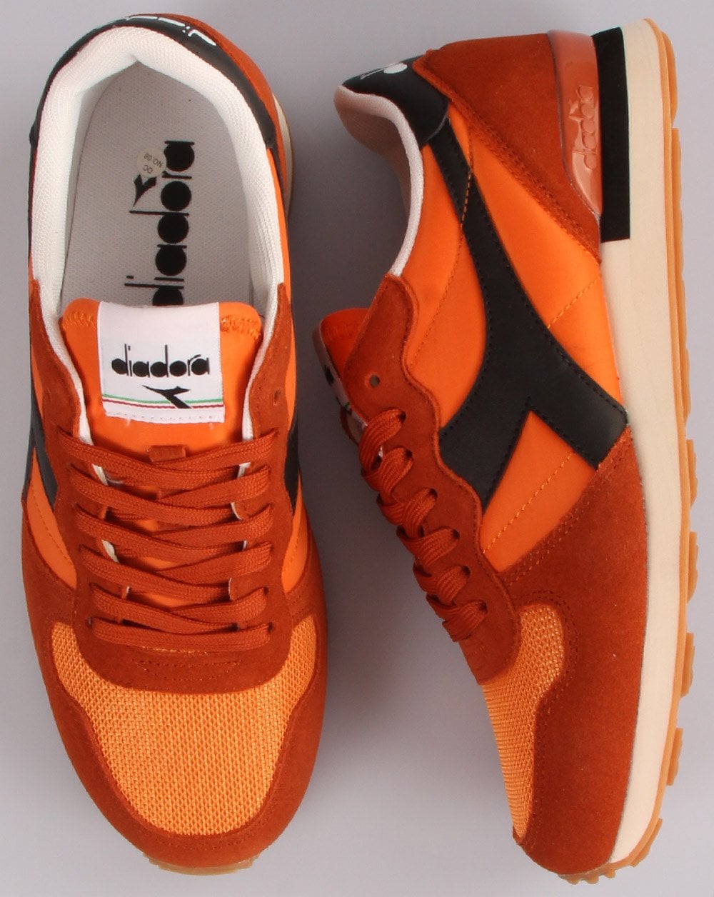Diadora Camaro Trainer Goldflamme/Schwarz