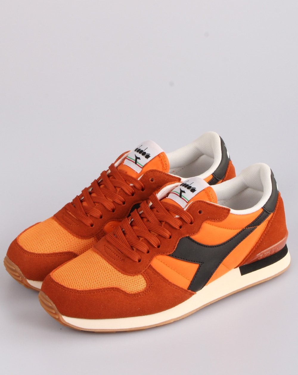 Diadora Camaro Trainers Gold Flame/Black