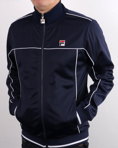 Fila Vintage Terry Track Top Navy