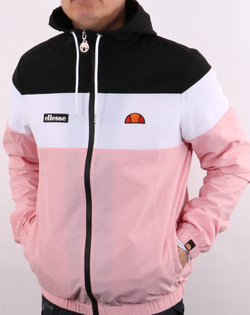 Ellesse Mattar Kapuzenjacke Hellrosa