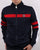 Fila Vintage Nunzio funnel Track Top Navy/Red