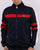 Fila Vintage Nunzio funnel Track Top Navy/Red