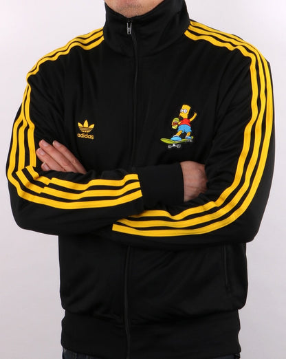 Adidas Originals Simpsons Firebird Trainingsjacke Schwarz