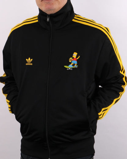 Adidas Originals Simpsons Firebird Trainingsjacke Schwarz