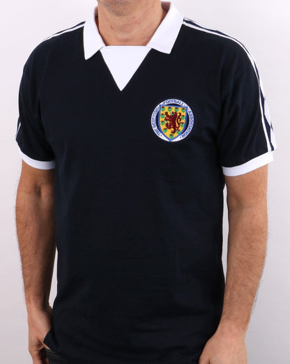 Schottland 1978 Trikot Marineblau