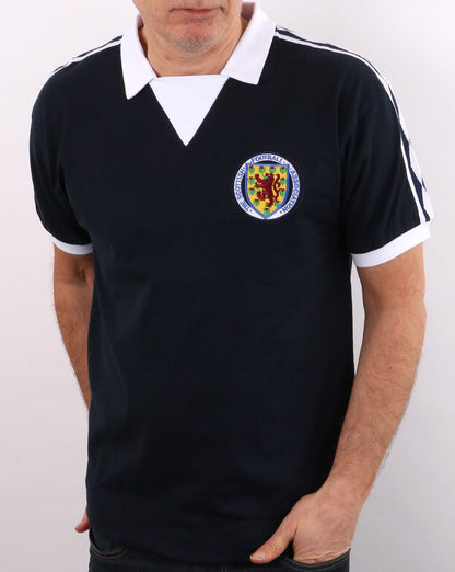 Schottland 1978 Trikot Marineblau