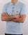 Gabicci Vintage Jackson Polo Ice Blue
