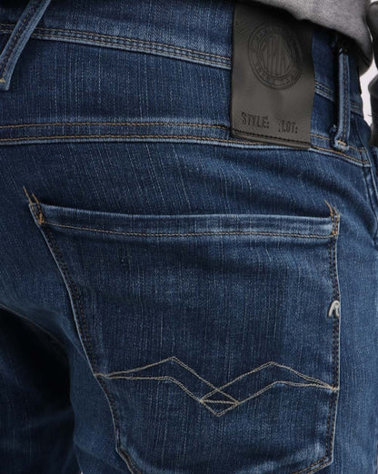 Replay Anbass Hyperflex Re-Used Jeans Blau