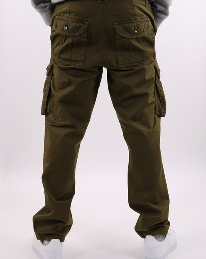 Benetton Kampfhose Khakigrün