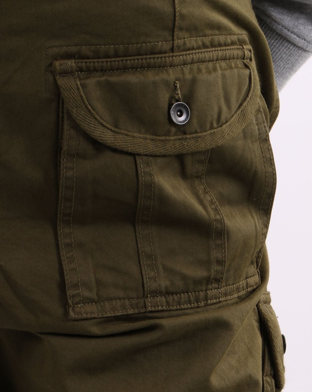 Benetton Kampfhose Khakigrün