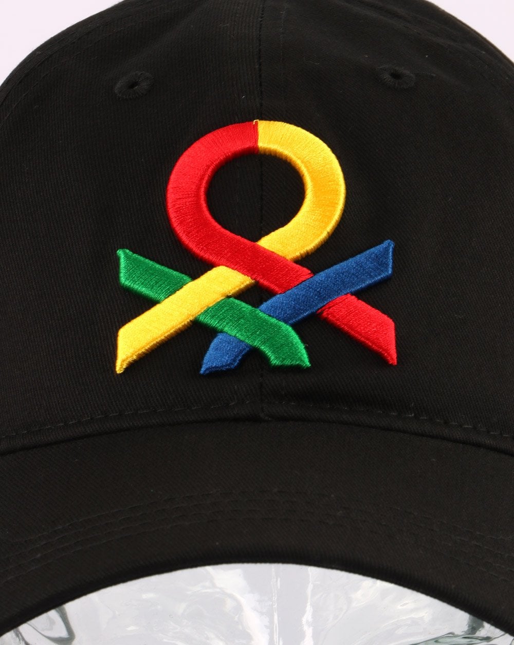 Benetton Logo Cap Schwarz