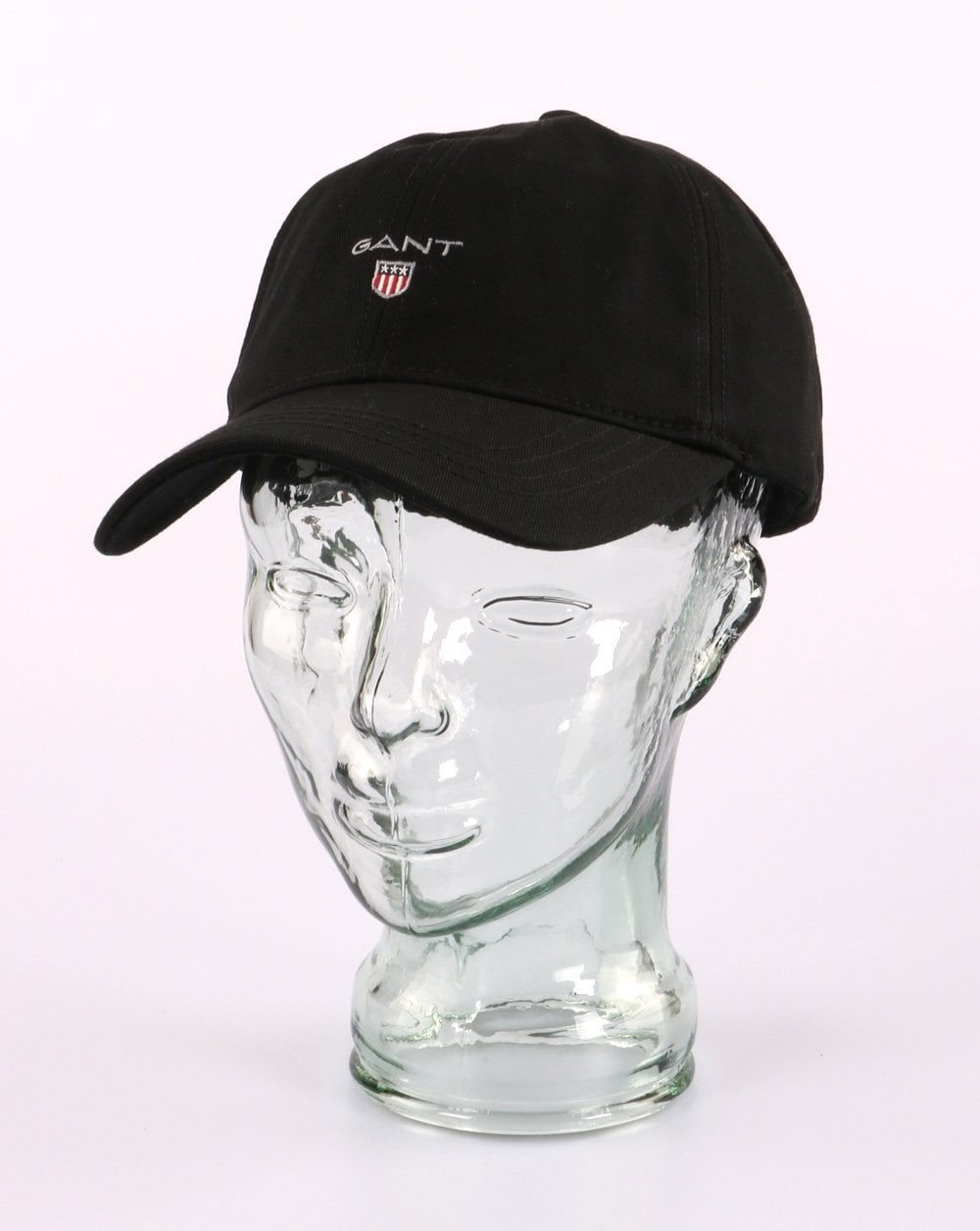 Gant Baumwoll-Twill-Cap Schwarz