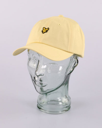 Lyle And Scott Baseballkappe aus Baumwolltwill in Zitronengelb