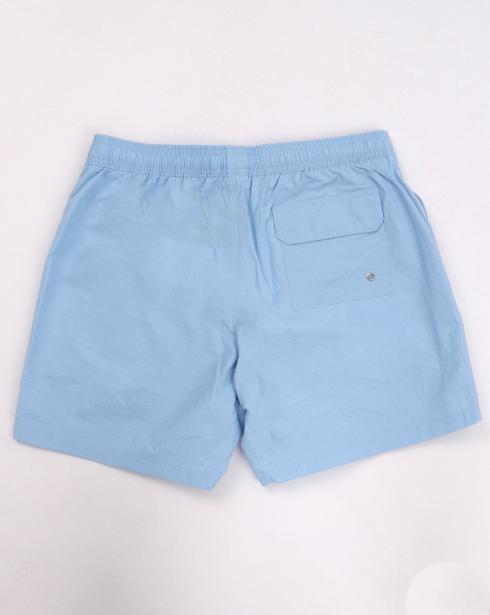 Barbour Logo Badeshorts Puderblau