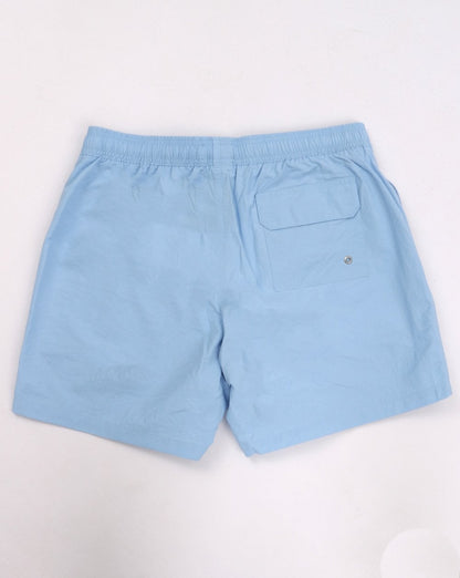 Barbour Logo Badeshorts Puderblau