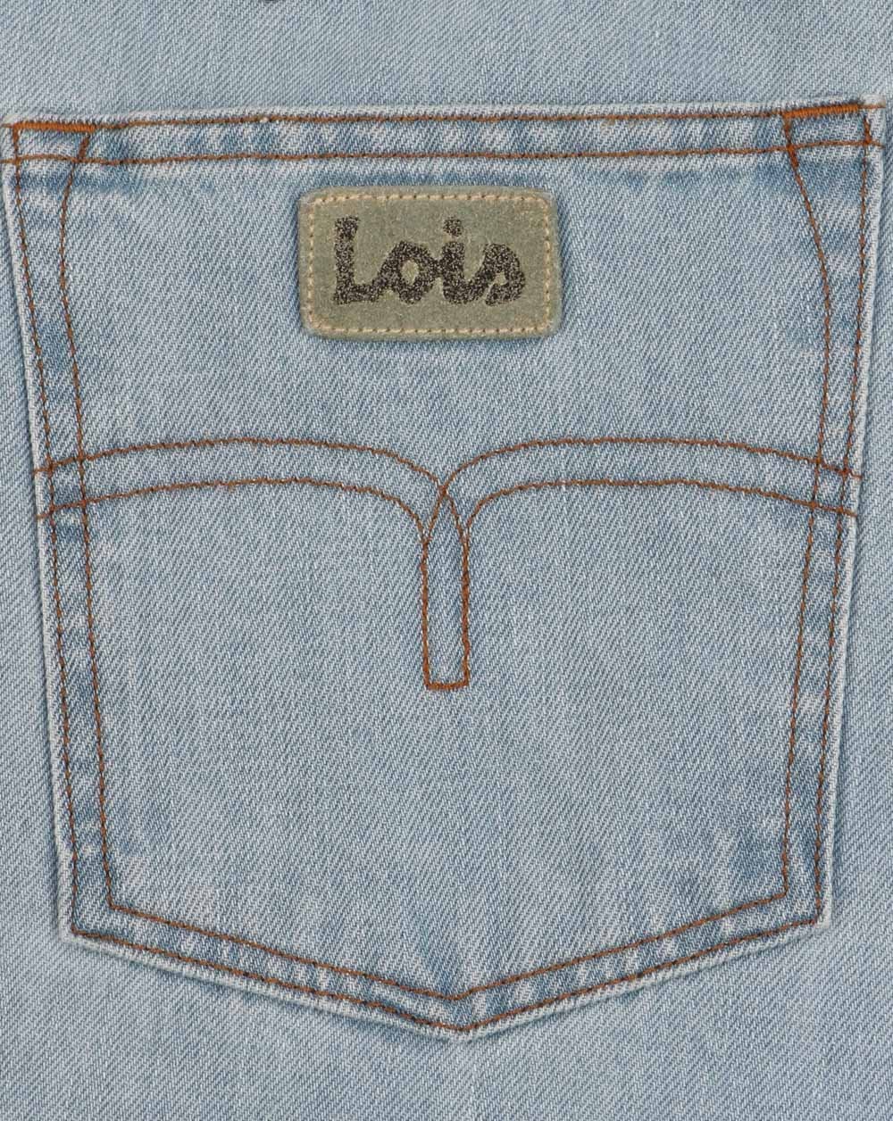 Lois Terrace – Regular Taper-Jeans in gebleichter Waschung