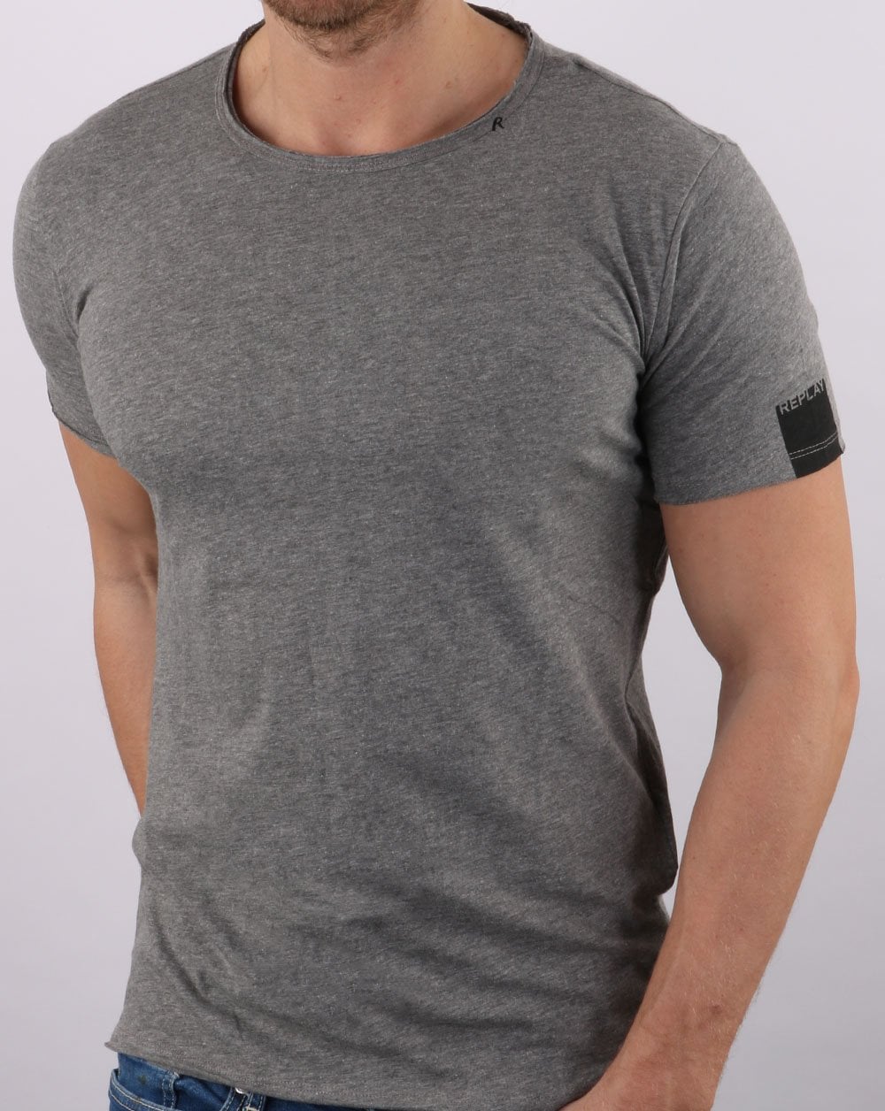 Replay T-Shirt Dunkelgrau
