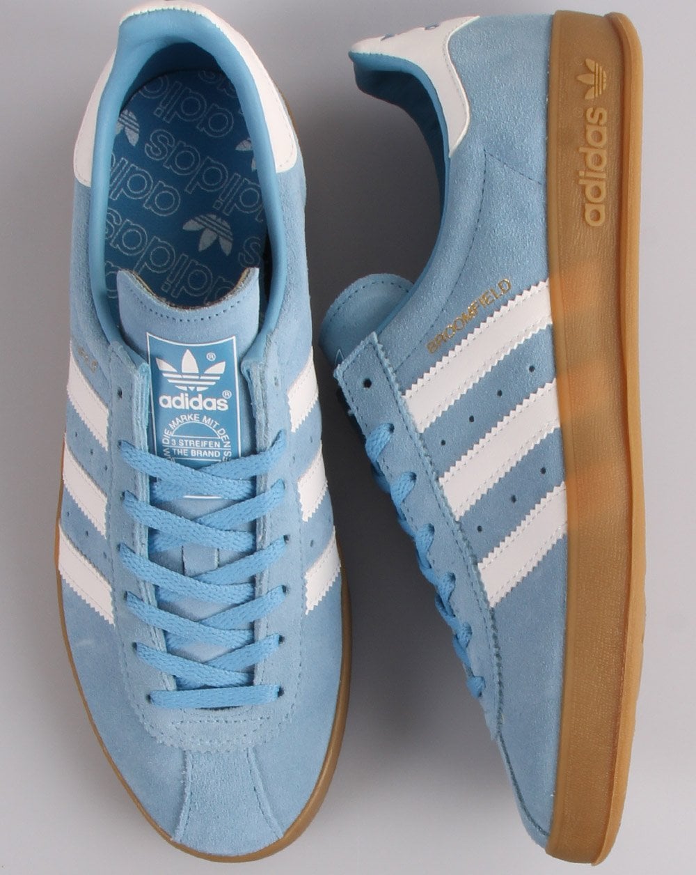 Adidas Broomfield Sneakers Himmelblau/Weiß