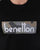 Benetton Classic Logo T-shirt Black Camo