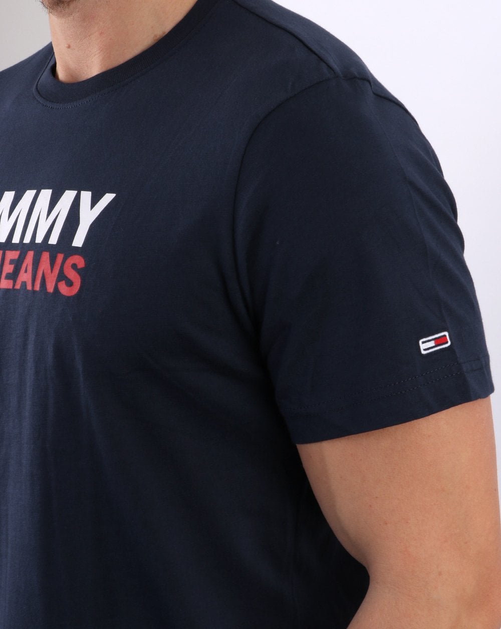 Tommy Jeans Logo T-shirt Navy