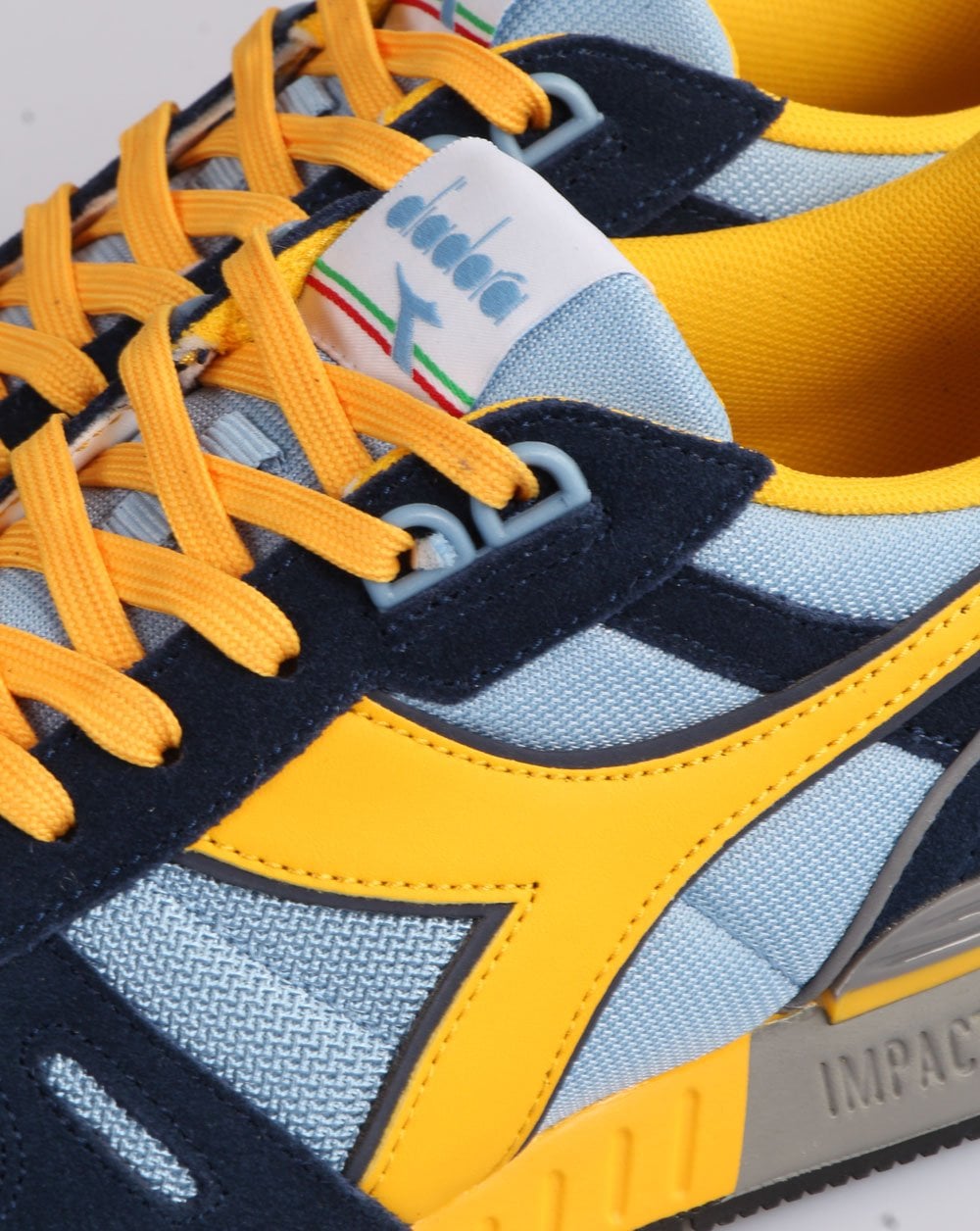 Diadora Titan Seb Trainer Himmelblau/Gelb