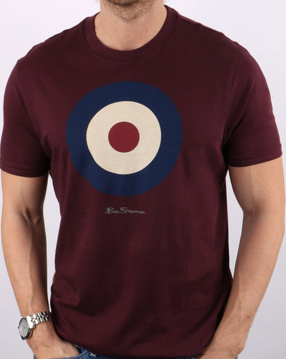 Ben Sherman Target T-Shirt Wein