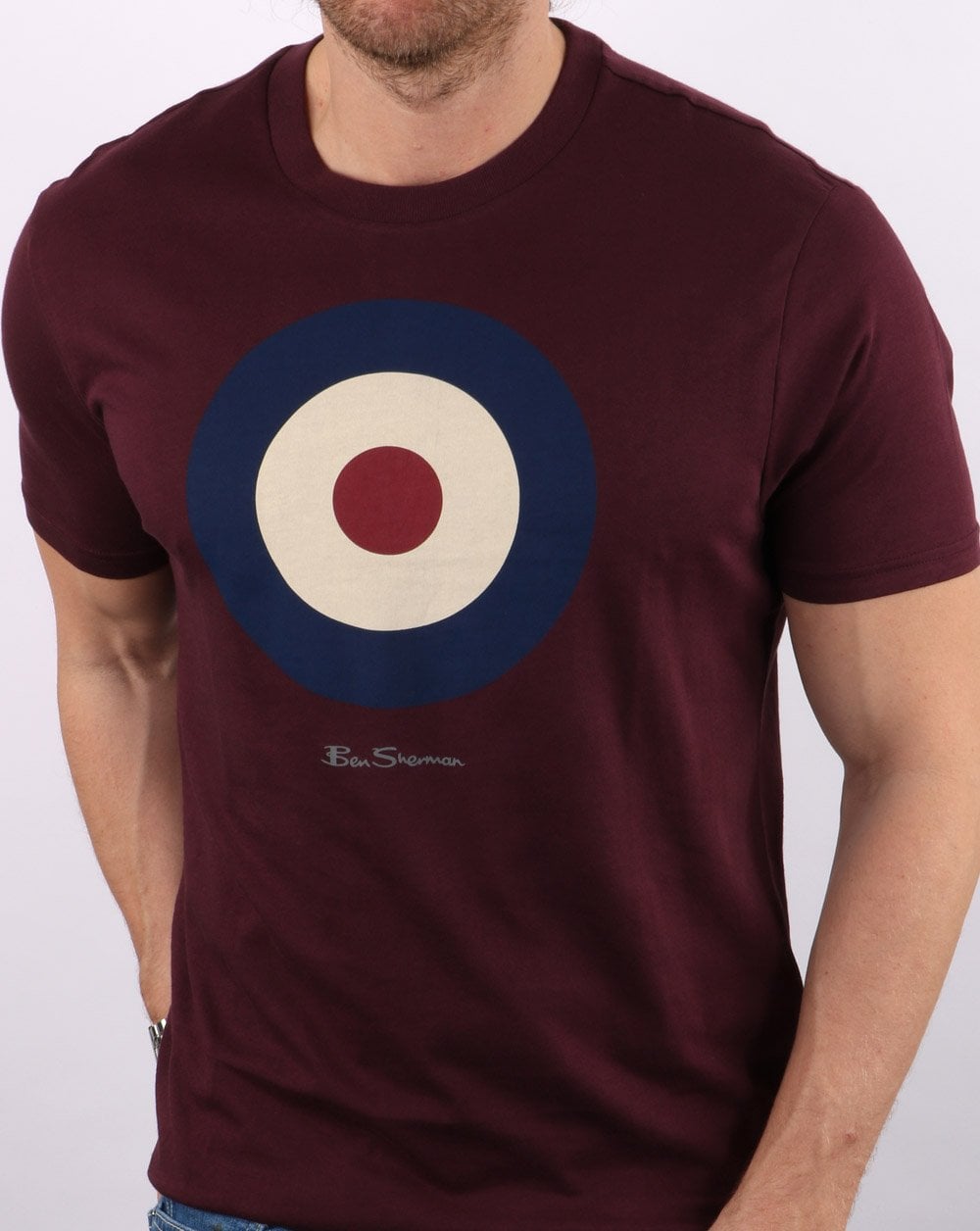 Ben Sherman Target T-Shirt Wein