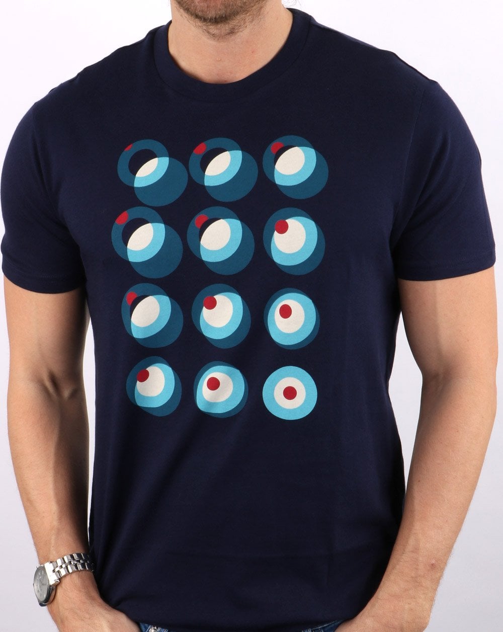 Ben Sherman Target Construction T-shirt Marine