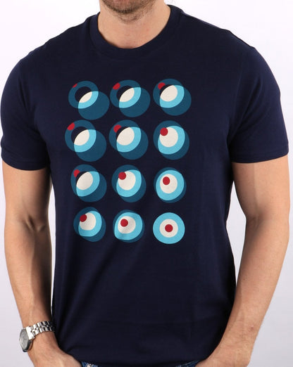 Ben Sherman Target Construction T-Shirt Marine