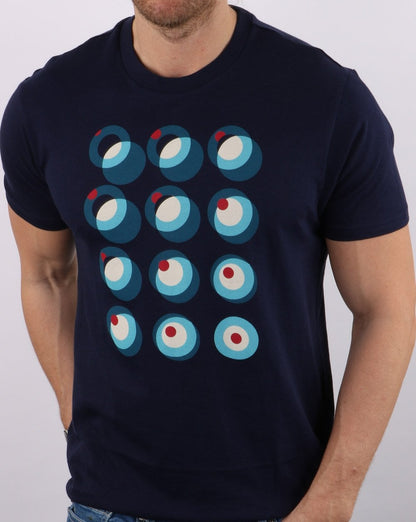 Ben Sherman Target Construction T-Shirt Marine