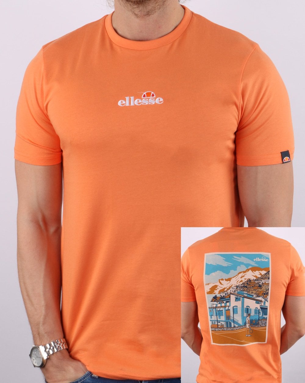 Ellesse – Padermo – T-Shirt Orange
