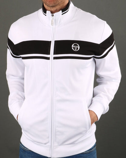 Sergio Tacchini Masters Trainingsjacke Weiß/Schwarz