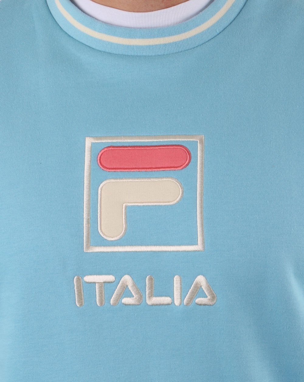 Fila Vintage Empire Crew Sweat Air Blue