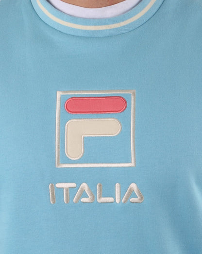 Fila Vintage Empire Crew Sweatshirt Air Blau