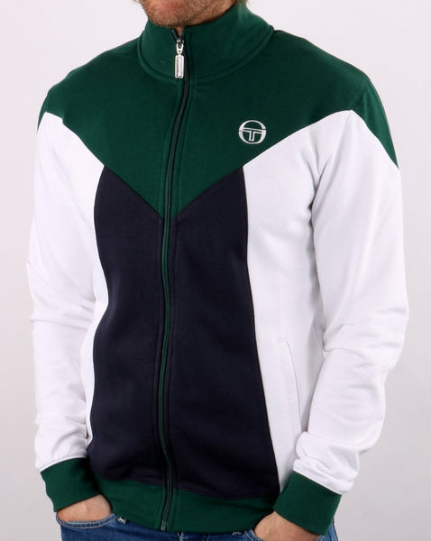 Sergio Tacchini Vero Track Top Green / White / Navy