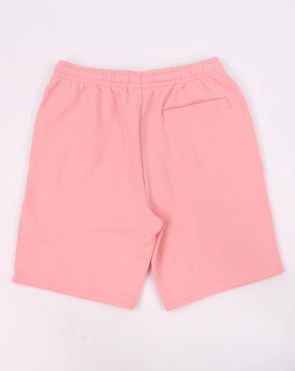 Lacoste – Fleece-Shorts mit Gesäßtasche in Rosa