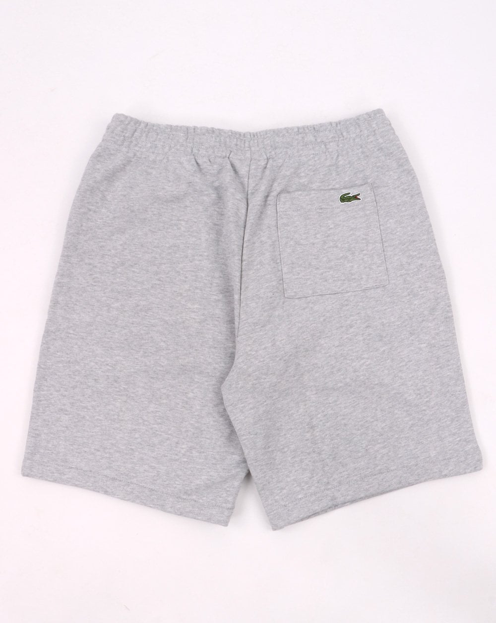 Lacoste Croc Print Shorts Silver Chine