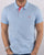 Gant Contrast Collar Polo Shirt Powder Blue