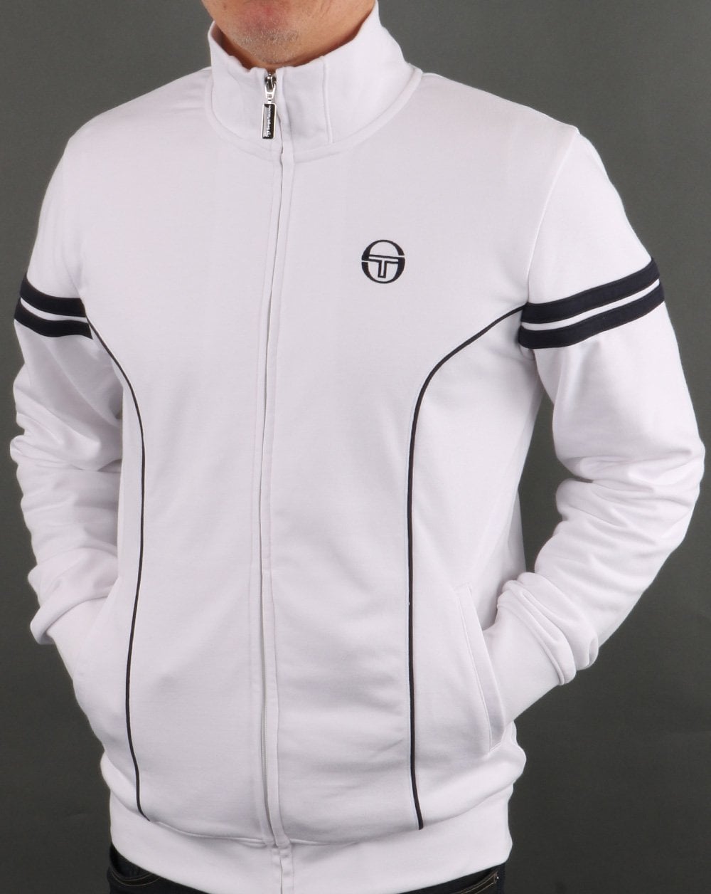 Sergio Tacchini Fjord Track Top White