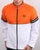 Sergio Tacchini Orion Track Top White/Orange
