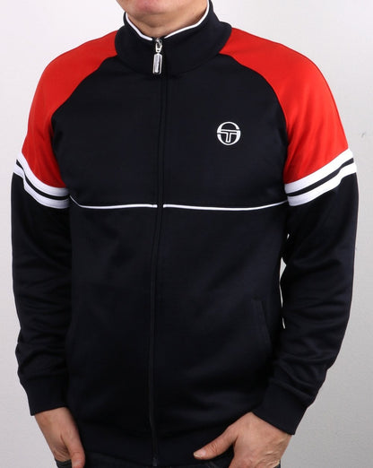 Sergio Tacchini Orion Trainingsjacke Marineblau/Rot