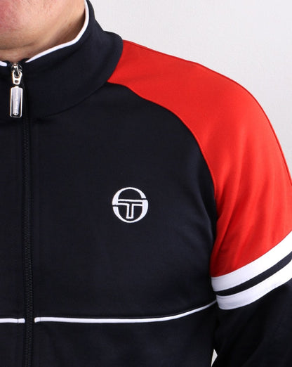 Sergio Tacchini Orion Trainingsjacke Marineblau/Rot