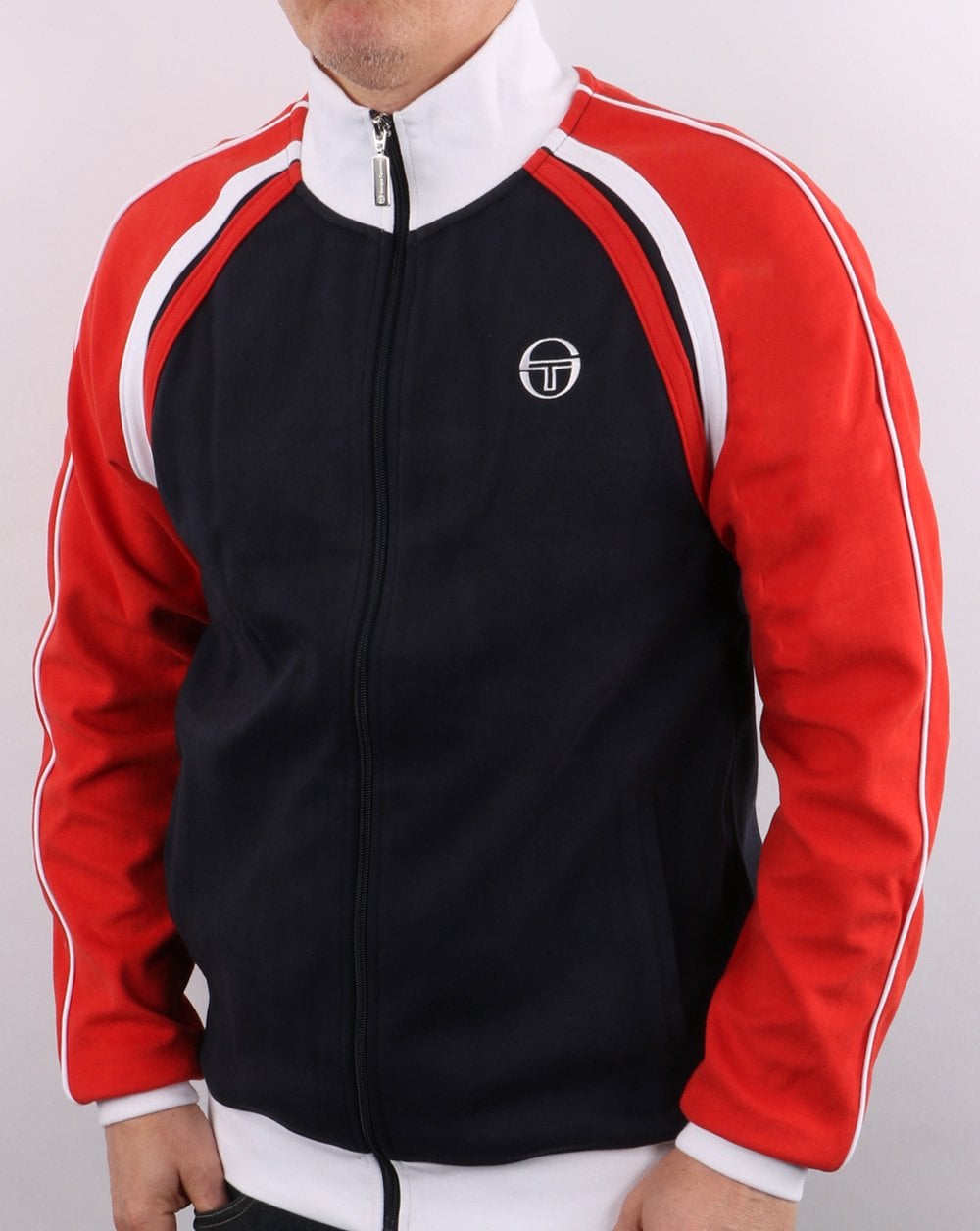 Sergio Tacchini Ghibli Track Top Navy/White/Red
