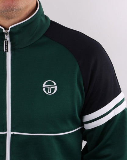 Sergio Tacchini Orion Trainingsjacke Grün/Marineblau