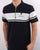 Sergio Tacchini Zip Polo Shirt Navy
