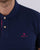 Gant Contrast Collar Polo Shirt Persian Blue