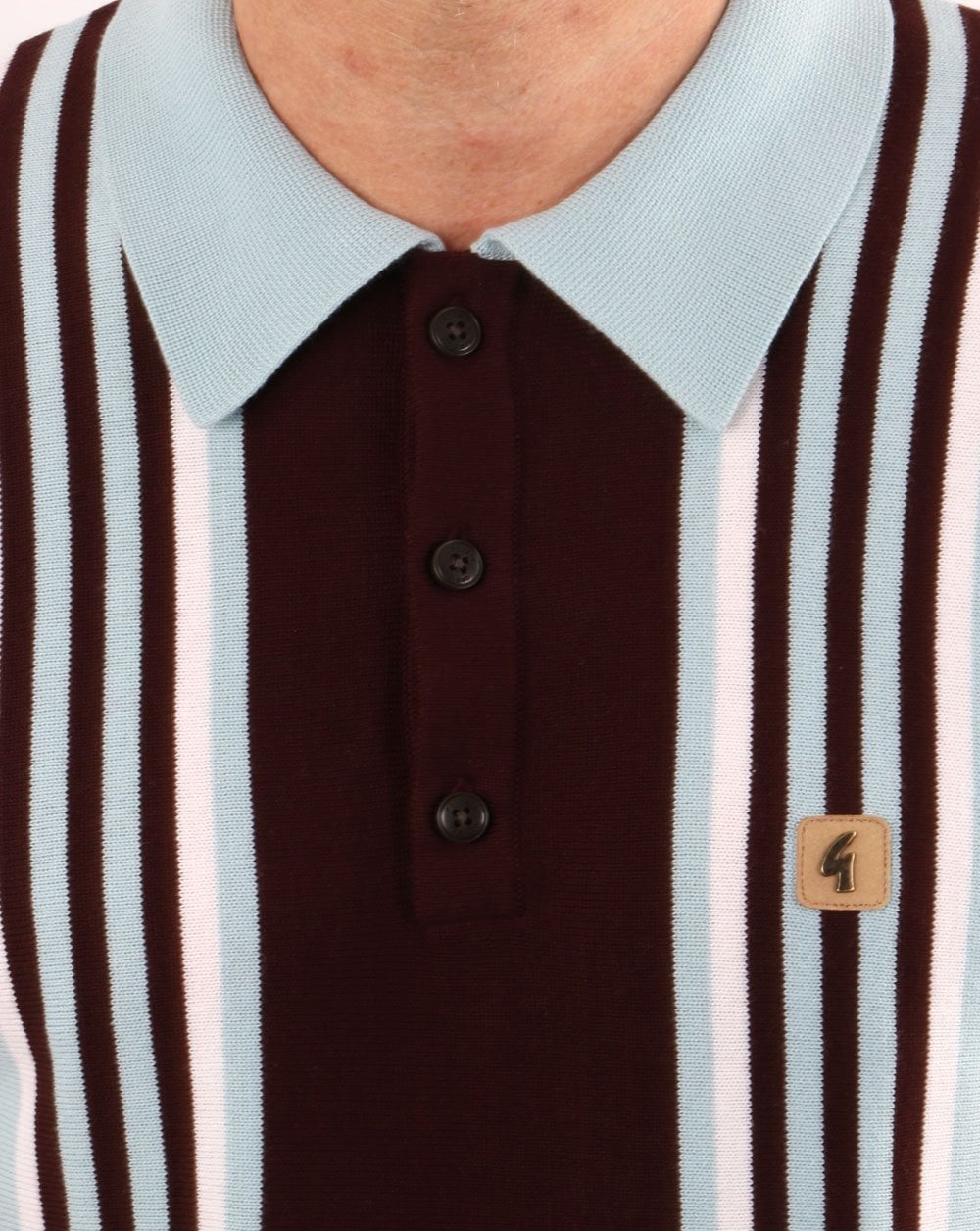 Gabicci Vintage Casuals Strick Himmelblau/Weiß