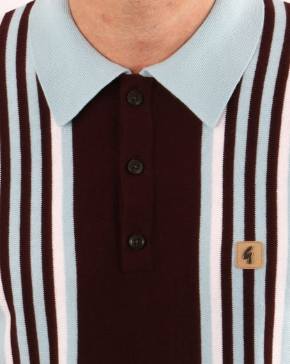 Gabicci Vintage Casuals Strick Himmelblau/Weiß