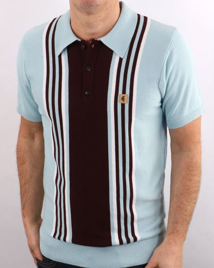 Gabicci Vintage Casuals Strick Himmelblau/Weiß